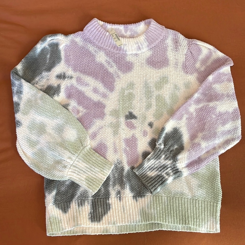 NWT Madewell Tie-Dye Sweater